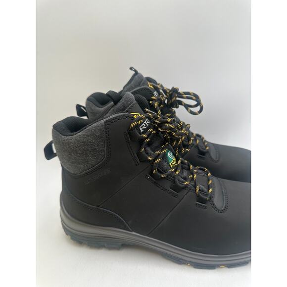 Terra Composite Safety Toe NEW Woman's Work Boot Black/Grey US Size 11 M - Picture 2 of 9